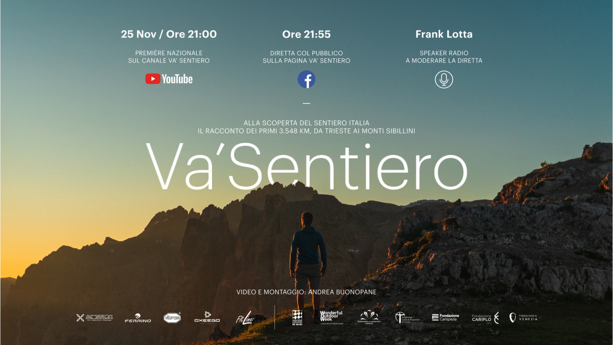 Va’ Sentiero: proiezione docufilm in anteprima sul sito Ferrino